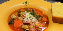 Ginger Quiona Vegetable Soup