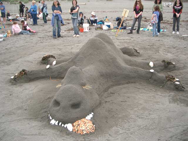 Japhy's 2009 Sand Sculpture